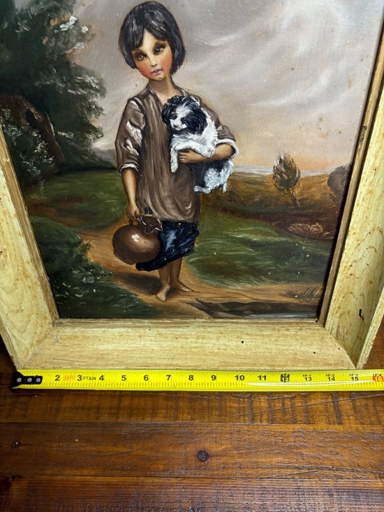 Canvis Print Title “The Cottage Girl” Originally Painted By Thomas Gainsborough - Picture 6 of 8